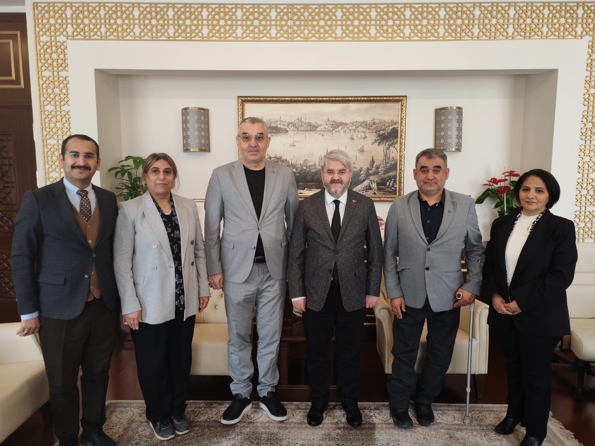 Engelliler Meclisi, Gaziantep Müftüsü Soykök'ü ziyaret etti 